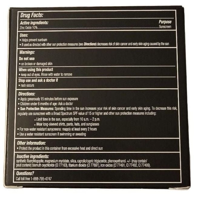 bareMinerals Original Pressed Powder Foundation SPF 15 - Warm Tan 22 8