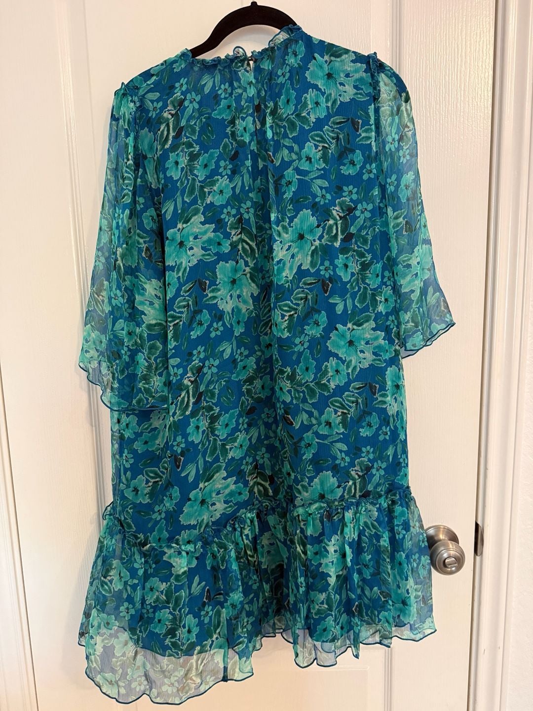 Johnny Was Raquel Floral Silk Minidress Small 4