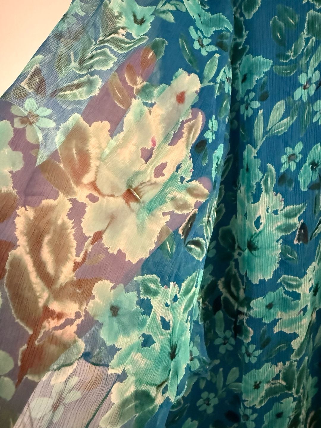 Johnny Was Raquel Floral Silk Minidress Small 6