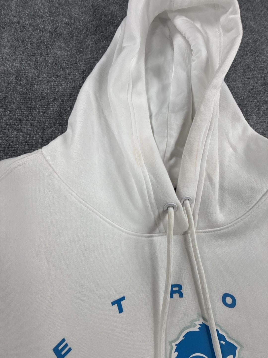 Fanatics Detroit Lions NFL Classic Women’s Pullover Hoodie Large White See Pics 10