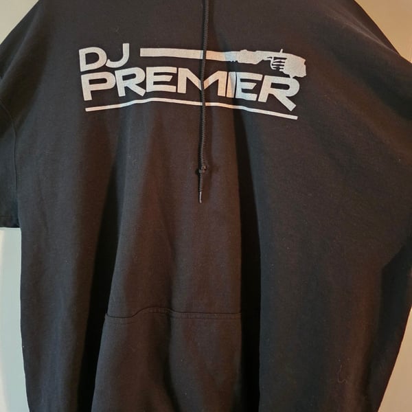 DJ Premier Black Graphic Hoodie