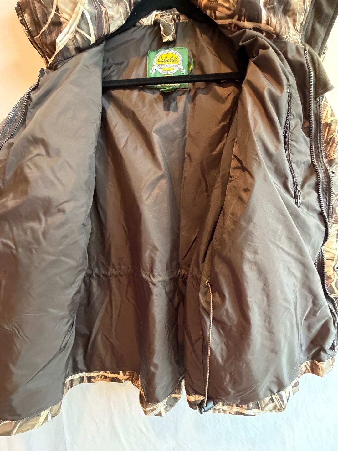 Cabela's Dry-Plus Outdoor Gear Camouflage Hunting Jacket Parka Size S 5