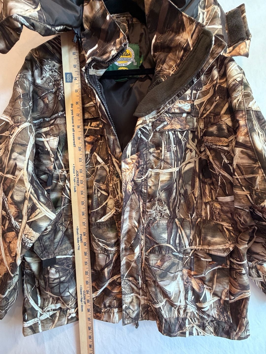 Cabela's Dry-Plus Outdoor Gear Camouflage Hunting Jacket Parka Size S 6