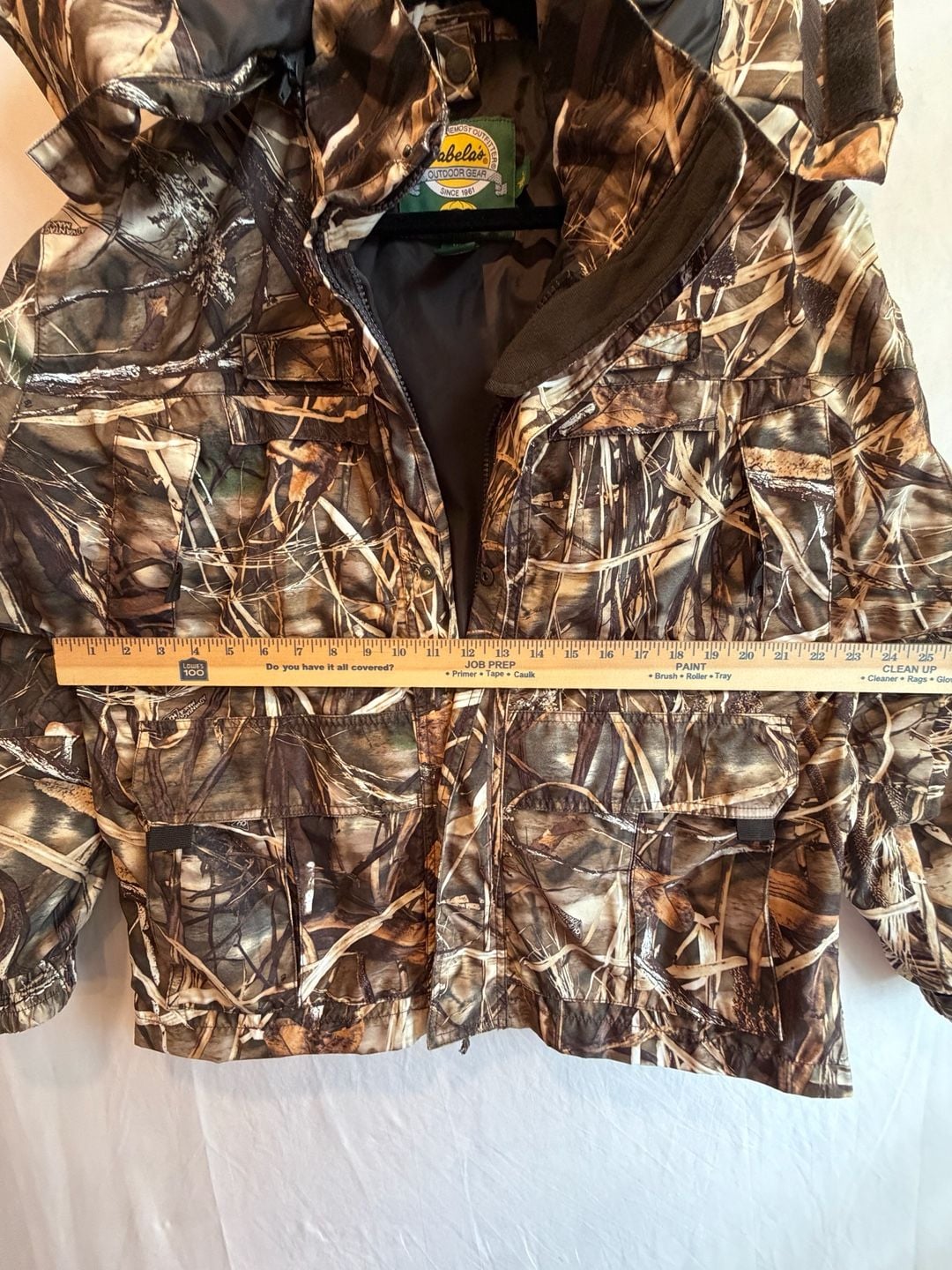Cabela's Dry-Plus Outdoor Gear Camouflage Hunting Jacket Parka Size S 7