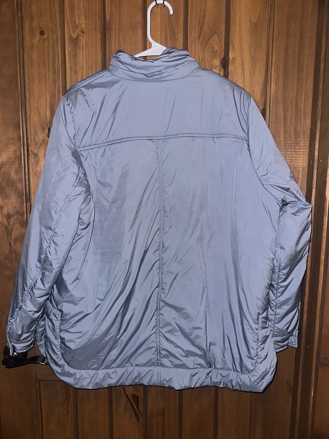 Torrid Puffer Coat Jacket Gray Button Front Size 00 4