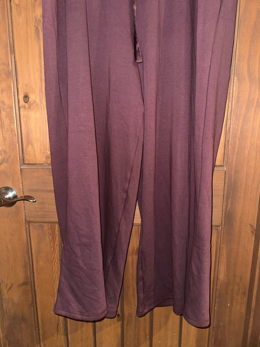 Torrid Brushed Fleece Wide Leg Lounge Pant in Sassafras 4