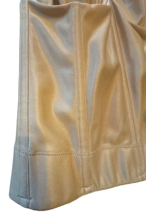 Elila Style 6421 Nude Satin Longline Corset Bustier 34F 7