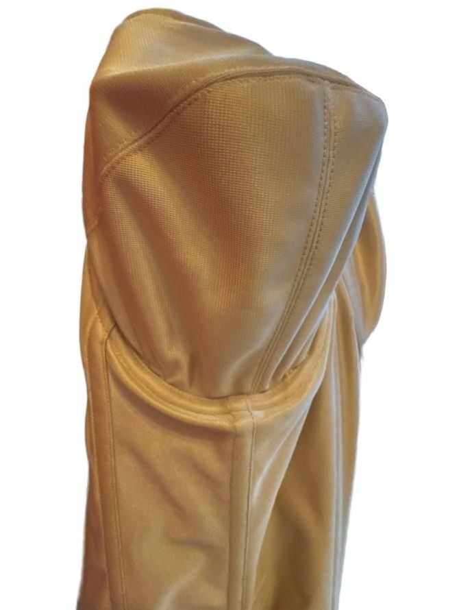 Elila Style 6421 Nude Satin Longline Corset Bustier 34F 11