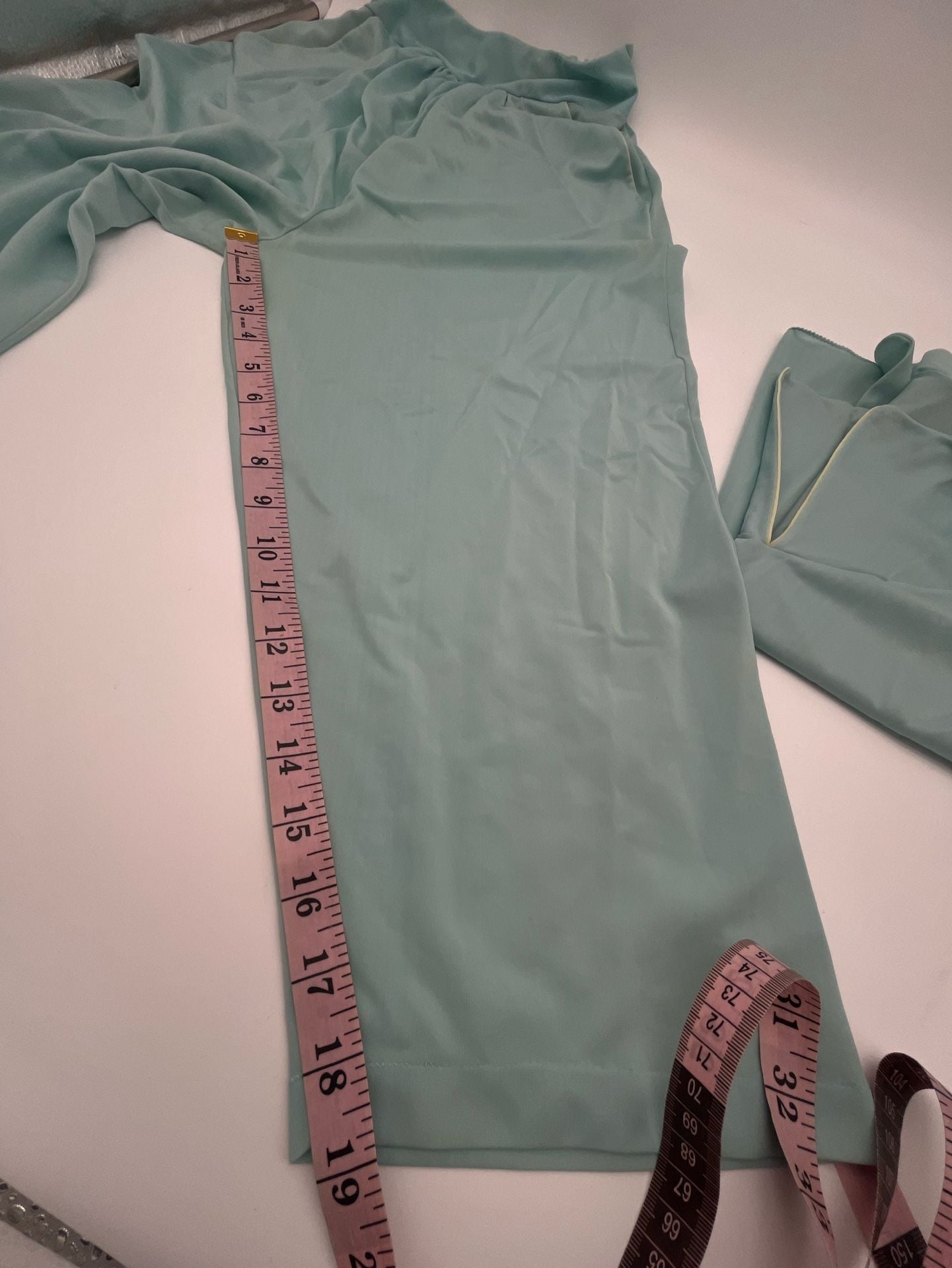 Lucite by Holeproof Vintage Light Blue Loungewear Pajama Set Size 14 10