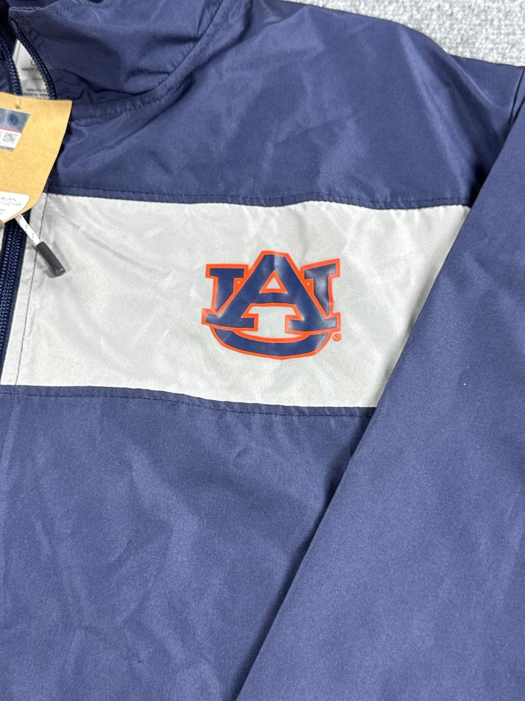 Rivalry Threads Auburn Tigers Full Zip Windbreaker Jacket - Size M - NCAA 3
