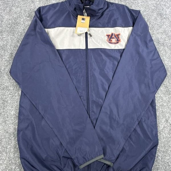 Rivalry Threads Auburn Tigers Full Zip Windbreaker Jacket - Size M - NCAA