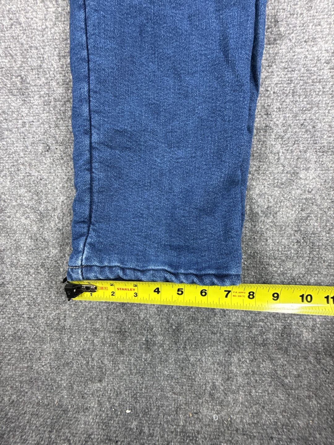 Lee Fleece Lined Relaxed Straight Jeans Blue Matter 30x32 NWT Men’s 5