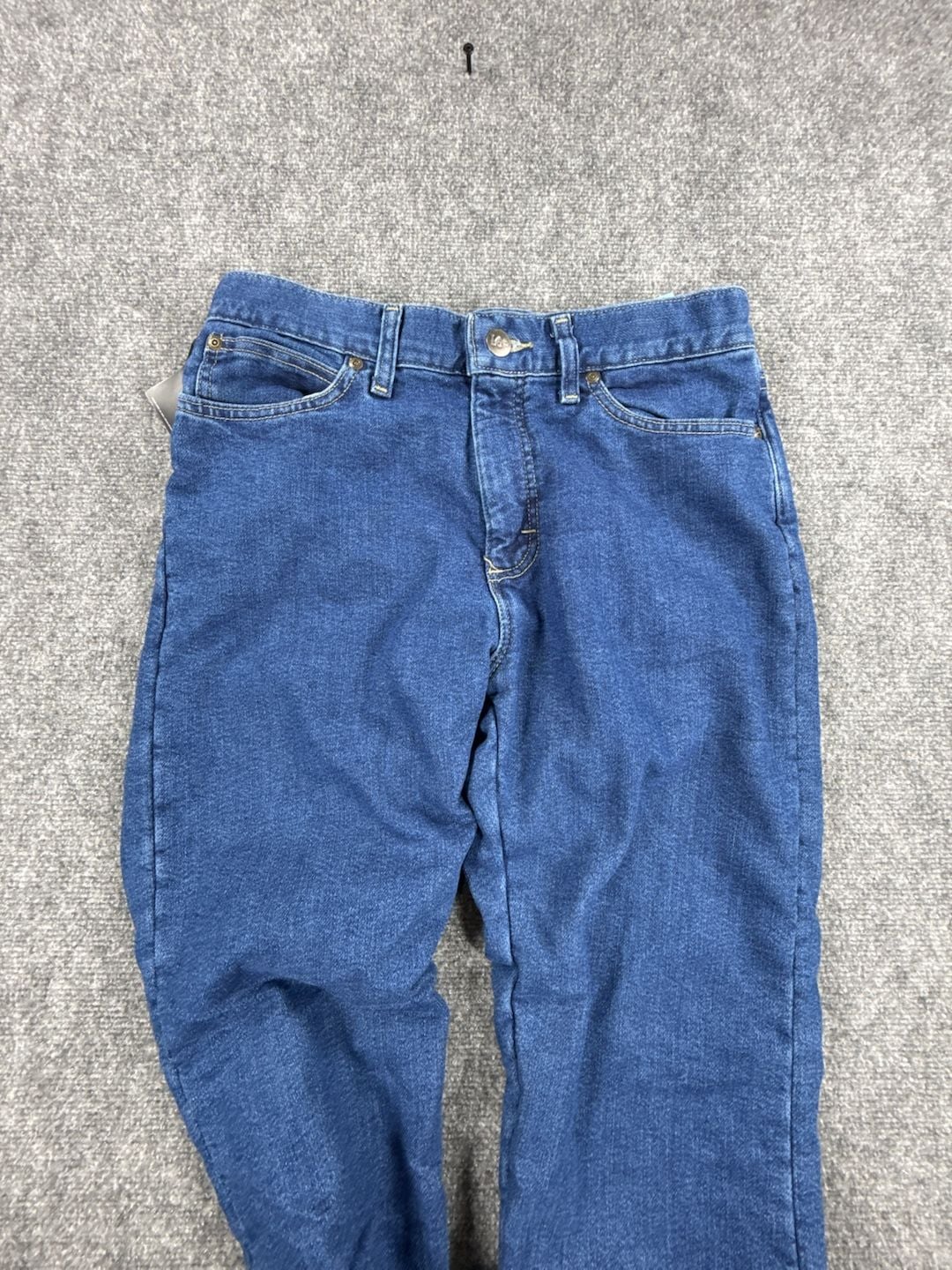 Lee Fleece Lined Relaxed Straight Jeans Blue Matter 30x32 NWT Men’s 6