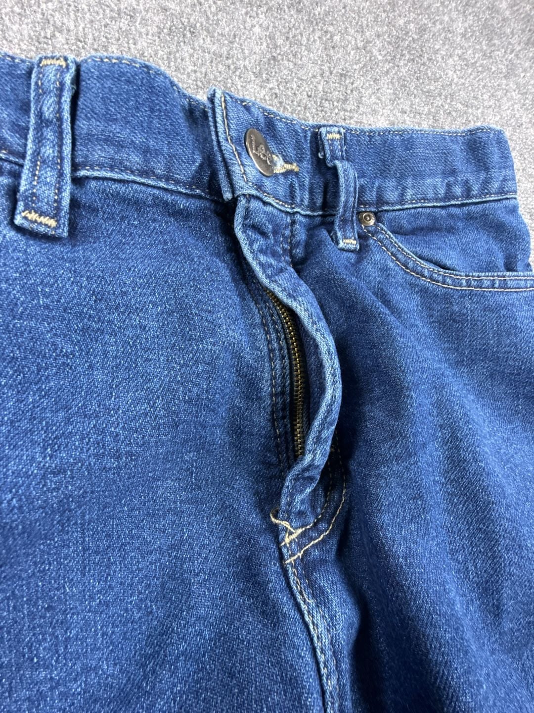 Lee Fleece Lined Relaxed Straight Jeans Blue Matter 30x32 NWT Men’s 8