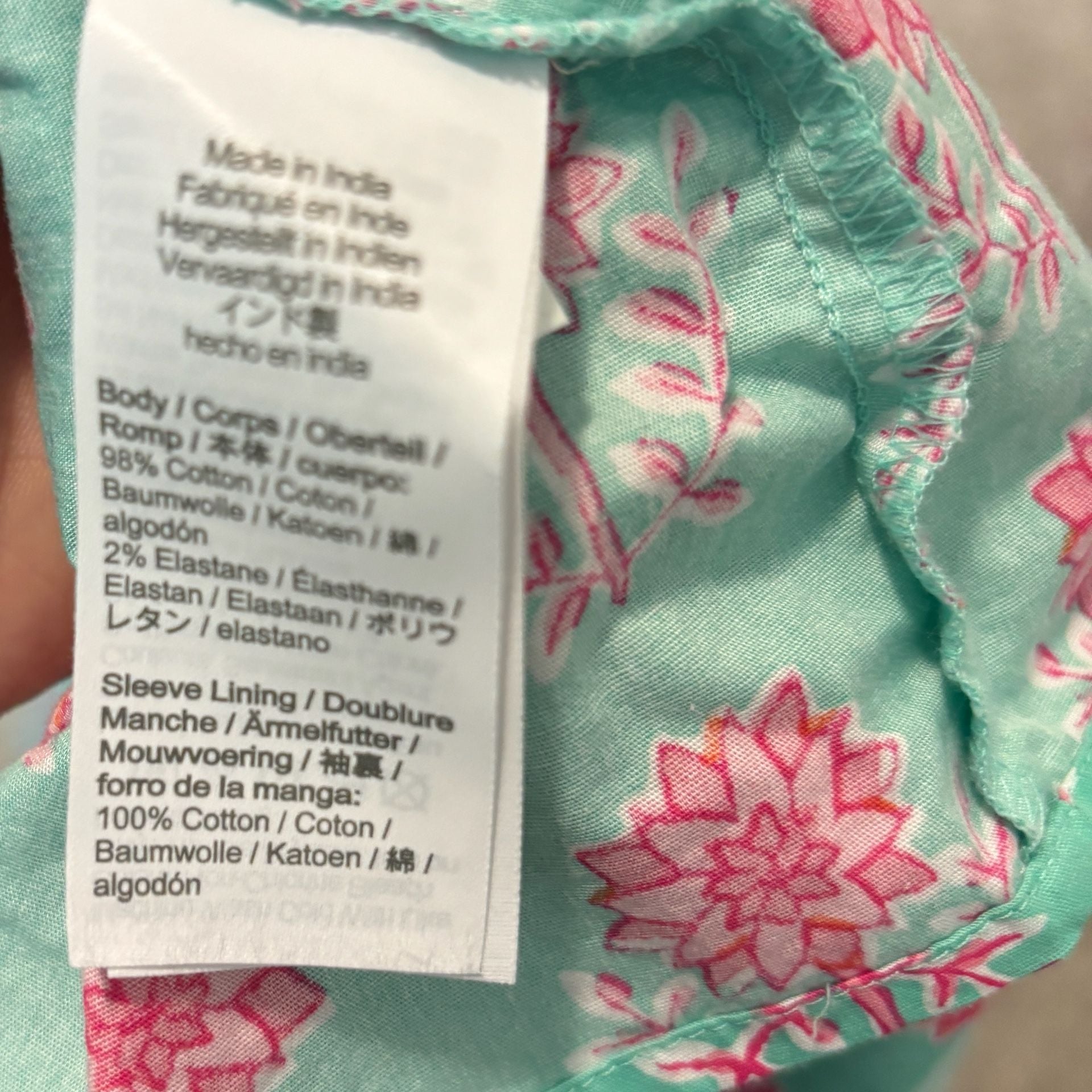J.crew bubble sleeve floral mini dress Size 18 pockets button front Preppy 12