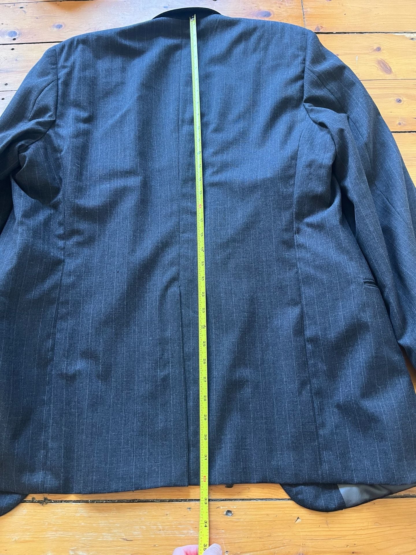 Brooks Brothers Established 1818 Vintage Pinstripe Wool Suit 43L 35x32 Union Tag 11