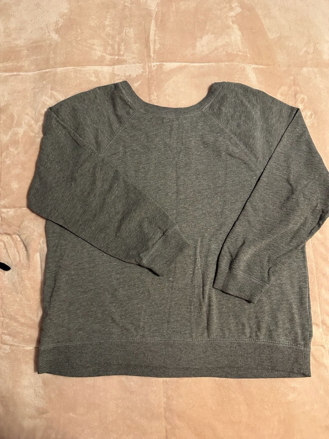 Old Navy Gray Graphic Crewneck Sweatshirt Size XXL 5