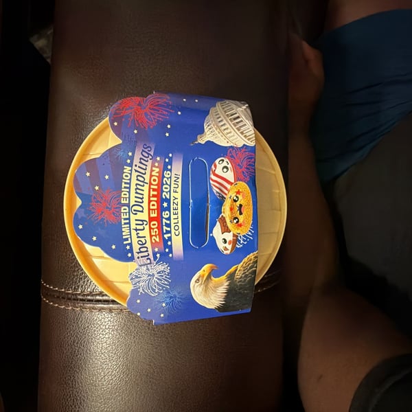 Liberty Dumplings 250 Edition 1776-2026 Limited Edition Squishy Toy