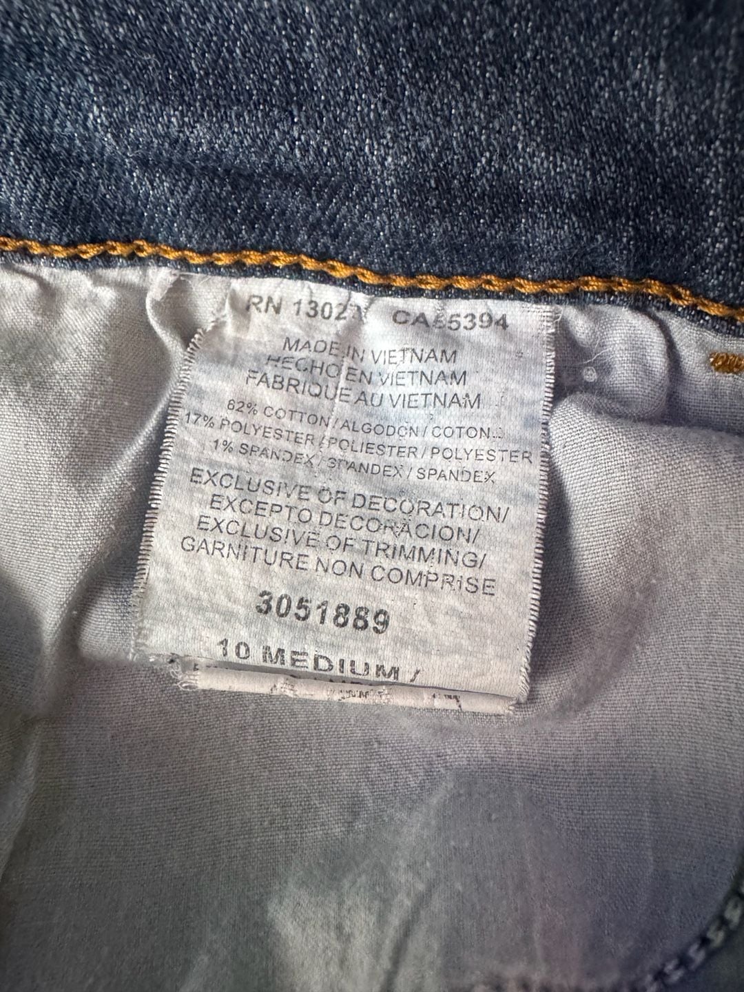 Lee Classic Fit Denim Jeans Women's Size 10 Medium Blue Straight Leg 5