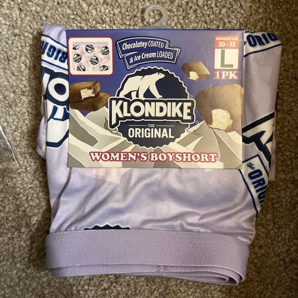 Klondike The Original Women's Boyshort Underwear Size L