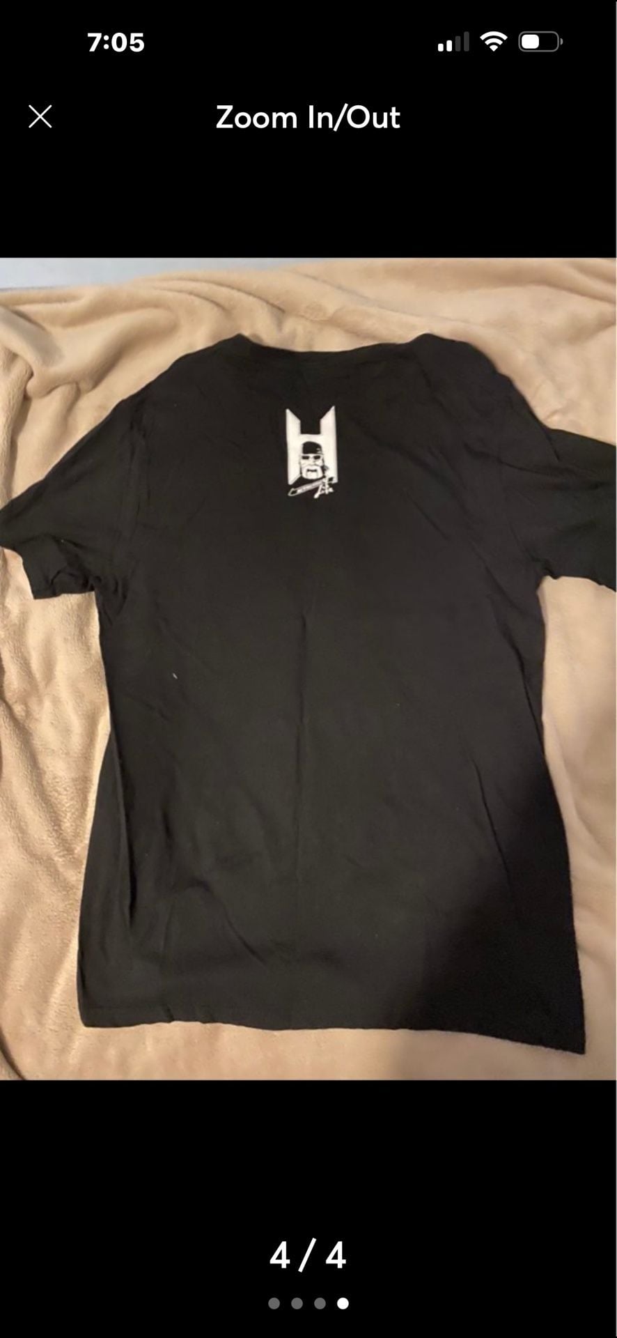 Hulk Hogan Whatcha Gonna Do Brother Hogan For President T-Shirt Black Size M 5