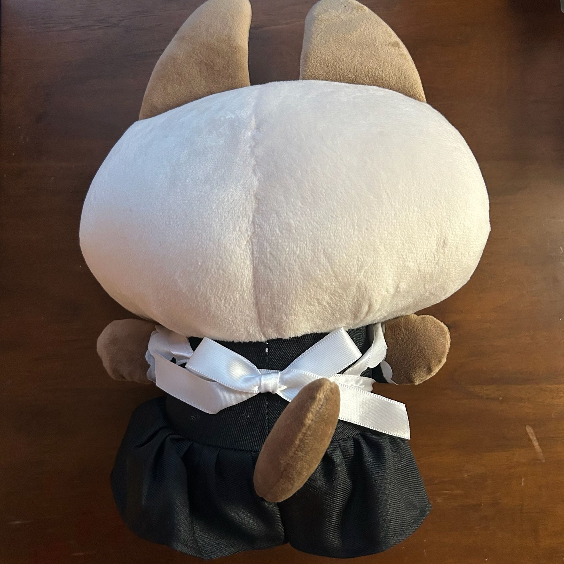 Miniso x Cute Azukisan Siamese Cat Plush Toy Maid Outfit 30cm 4