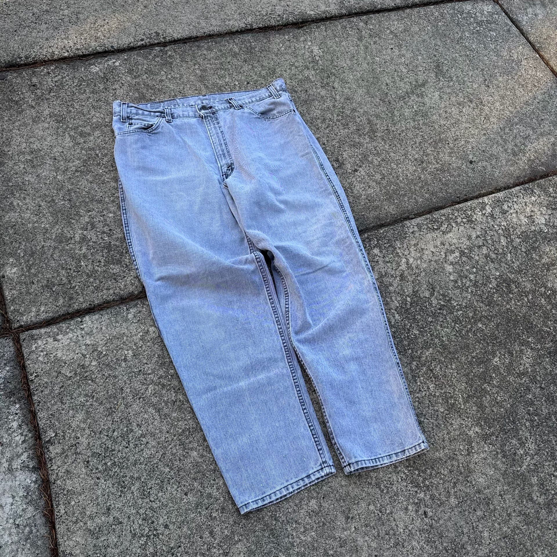 Levi's Vintage Relaxed Fit Light Wash Denim Jeans 2
