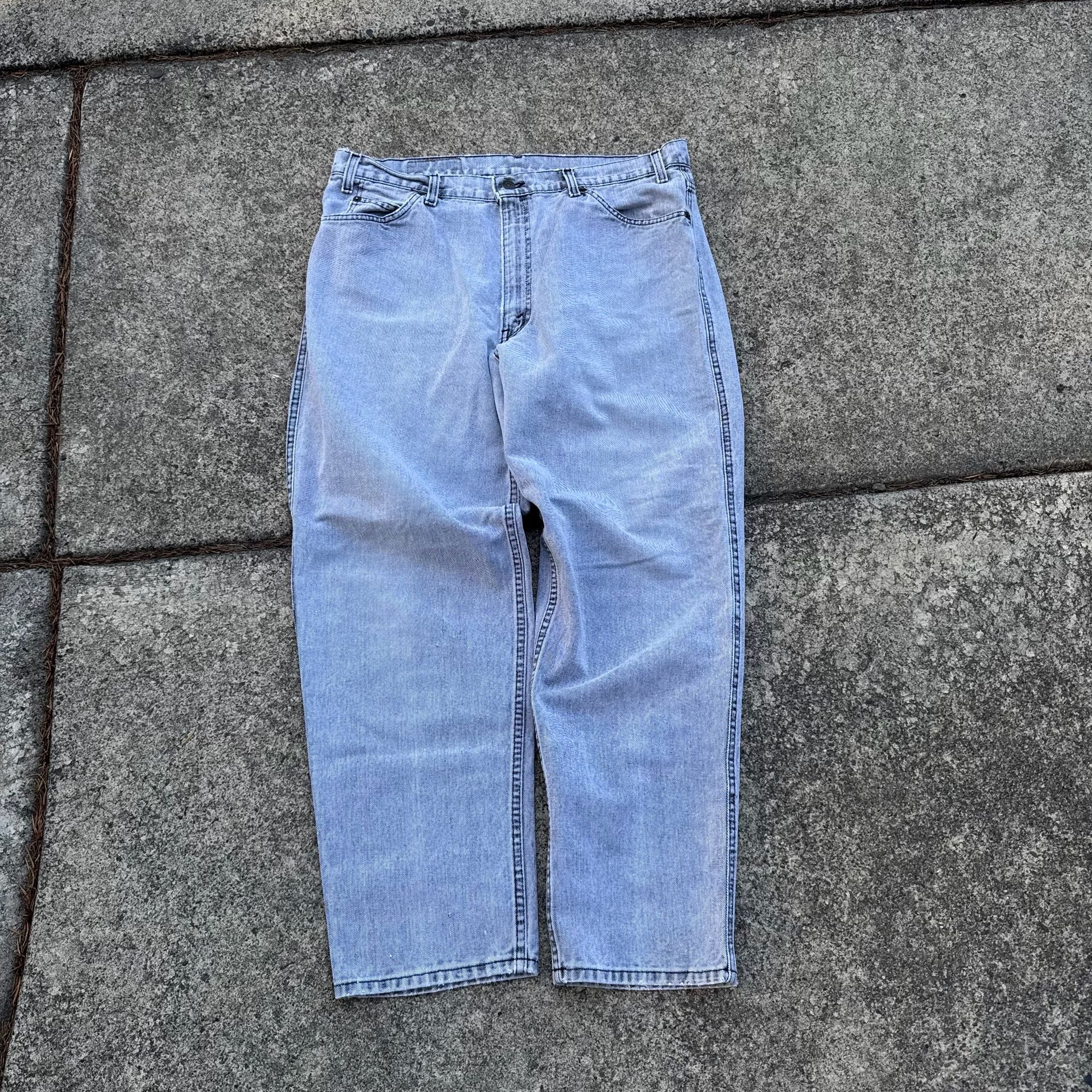Levi's Vintage Relaxed Fit Light Wash Denim Jeans 4