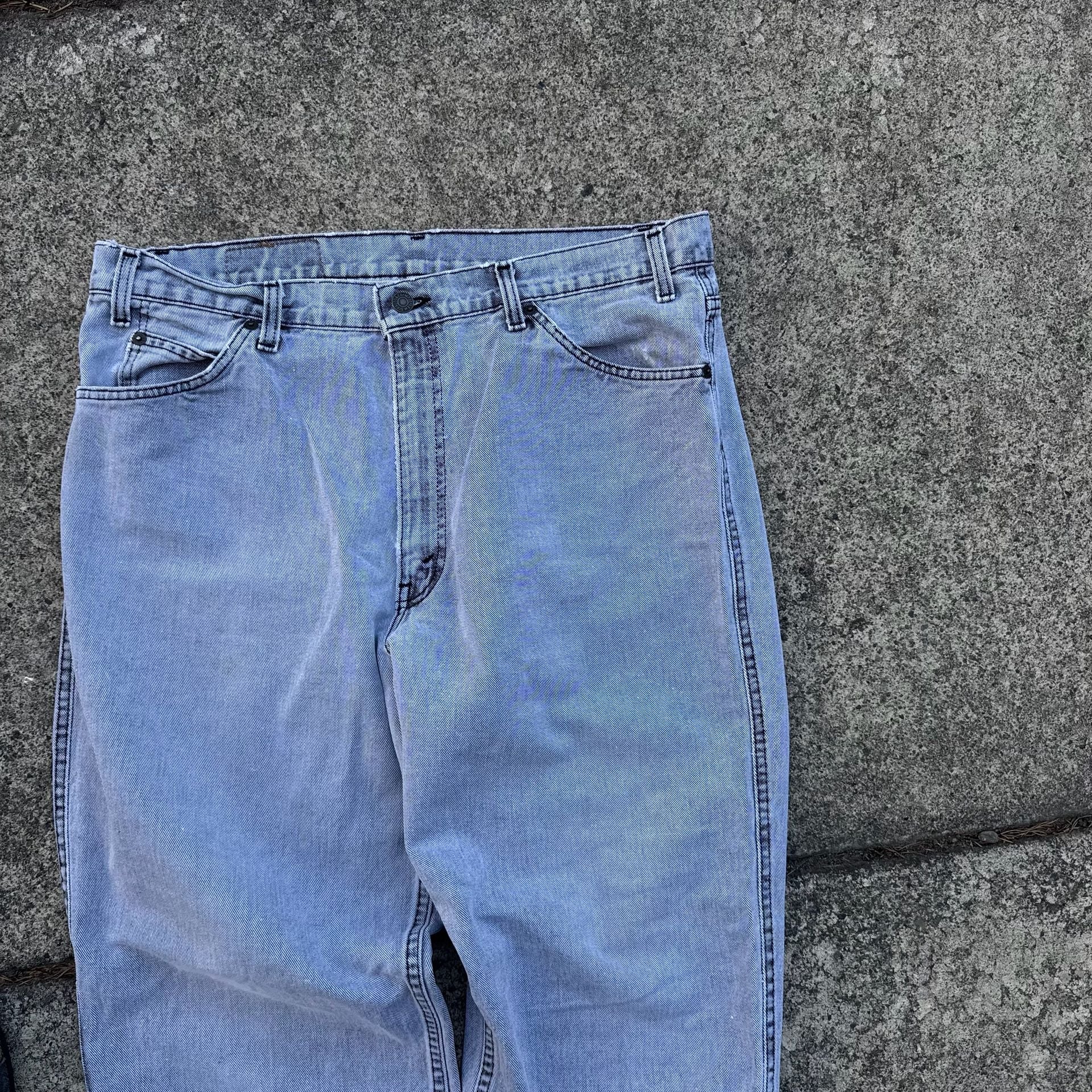 Levi's Vintage Relaxed Fit Light Wash Denim Jeans 5