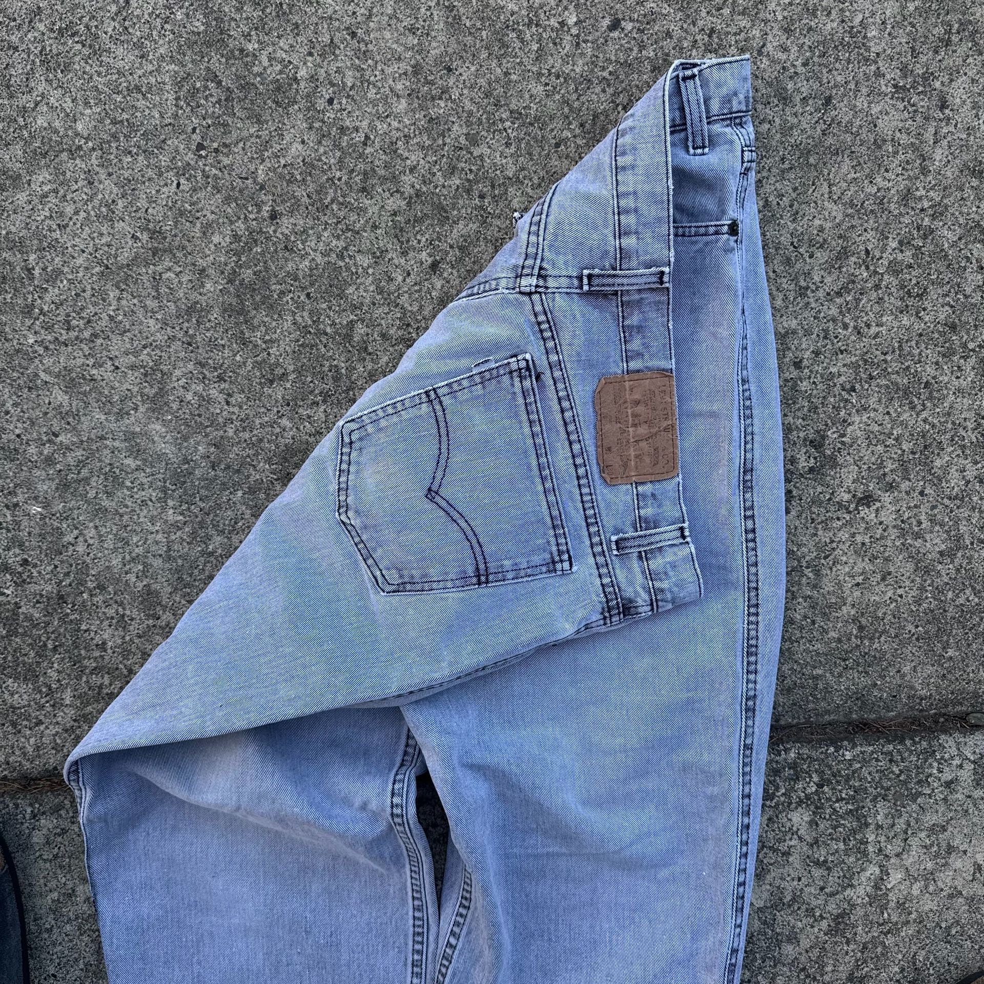 Levi's Vintage Relaxed Fit Light Wash Denim Jeans 6