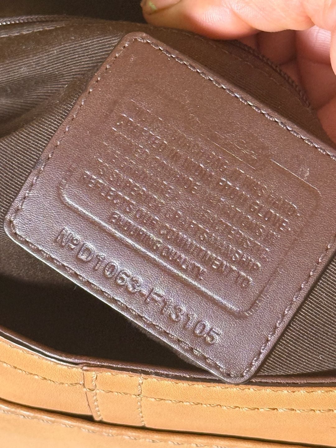 Coach Medium Soho Tan Leather Front Flap Buckle Shoulder Saddle Bag F13105 7