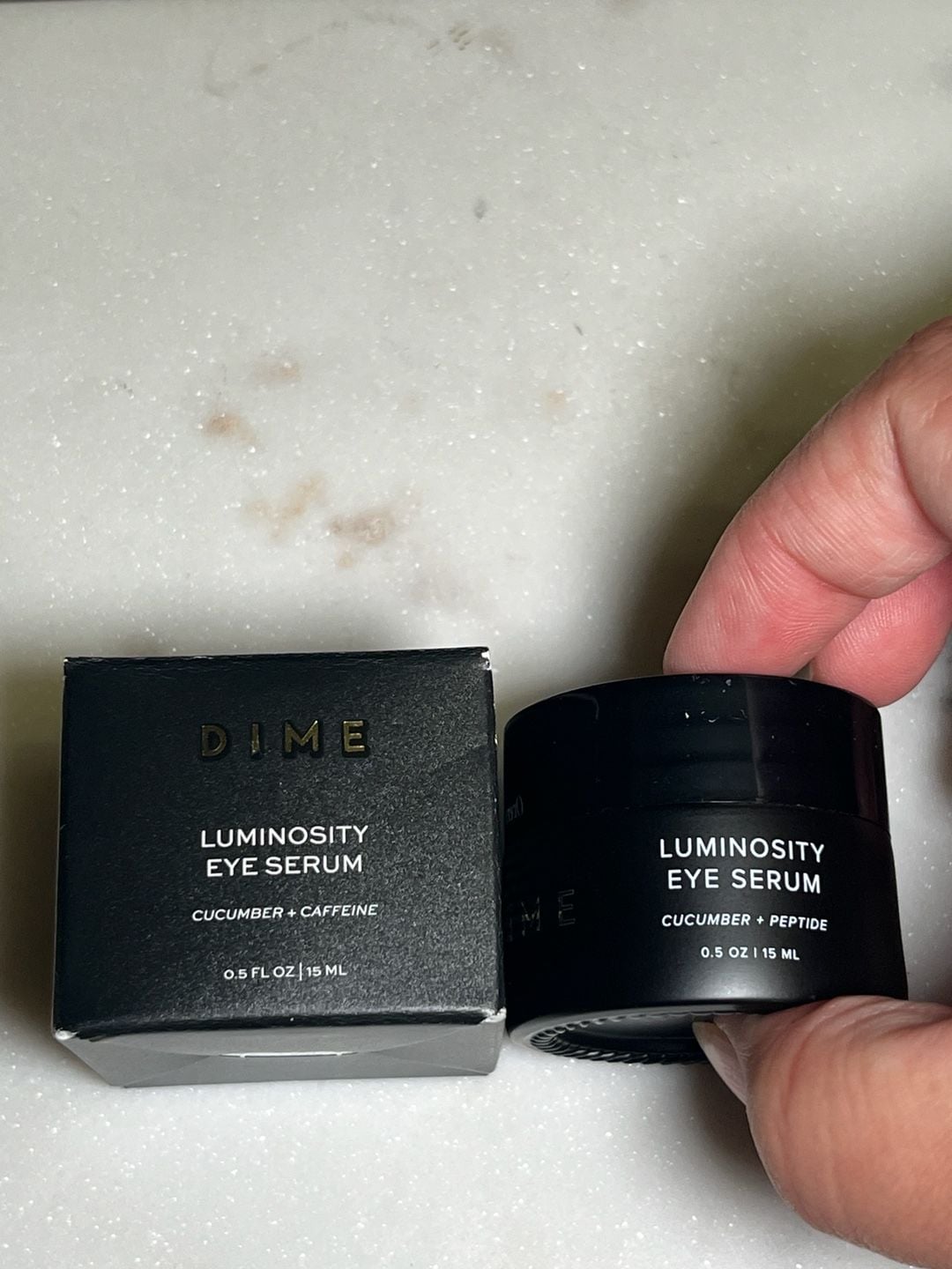 Dime beauty luminosity eye serum 0.5 oz 1