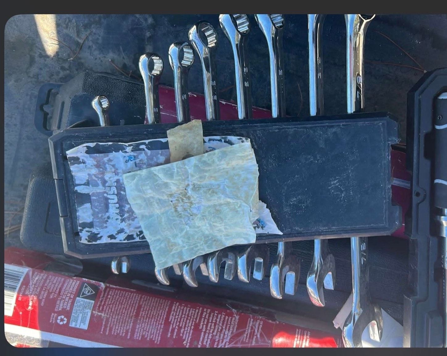 Husky Combination Wrench and Tool Set with Case 1