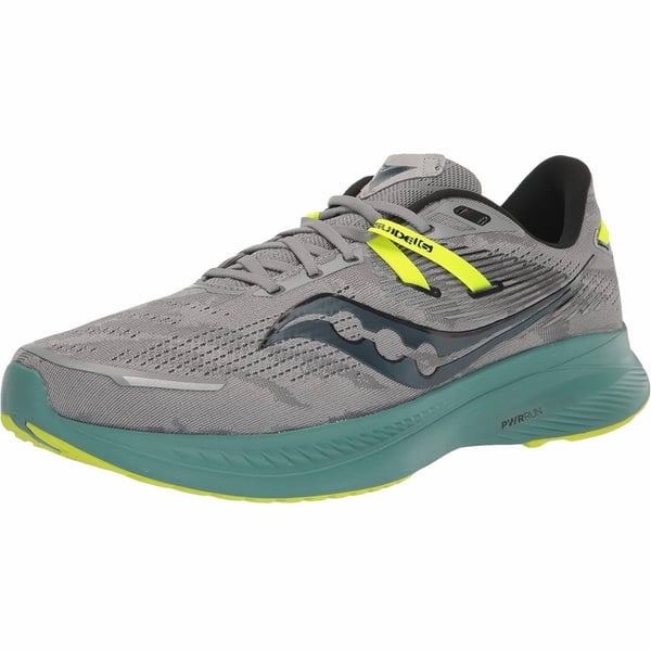 Saucony Guide 16 Men's Running Shoes Fossil Moss