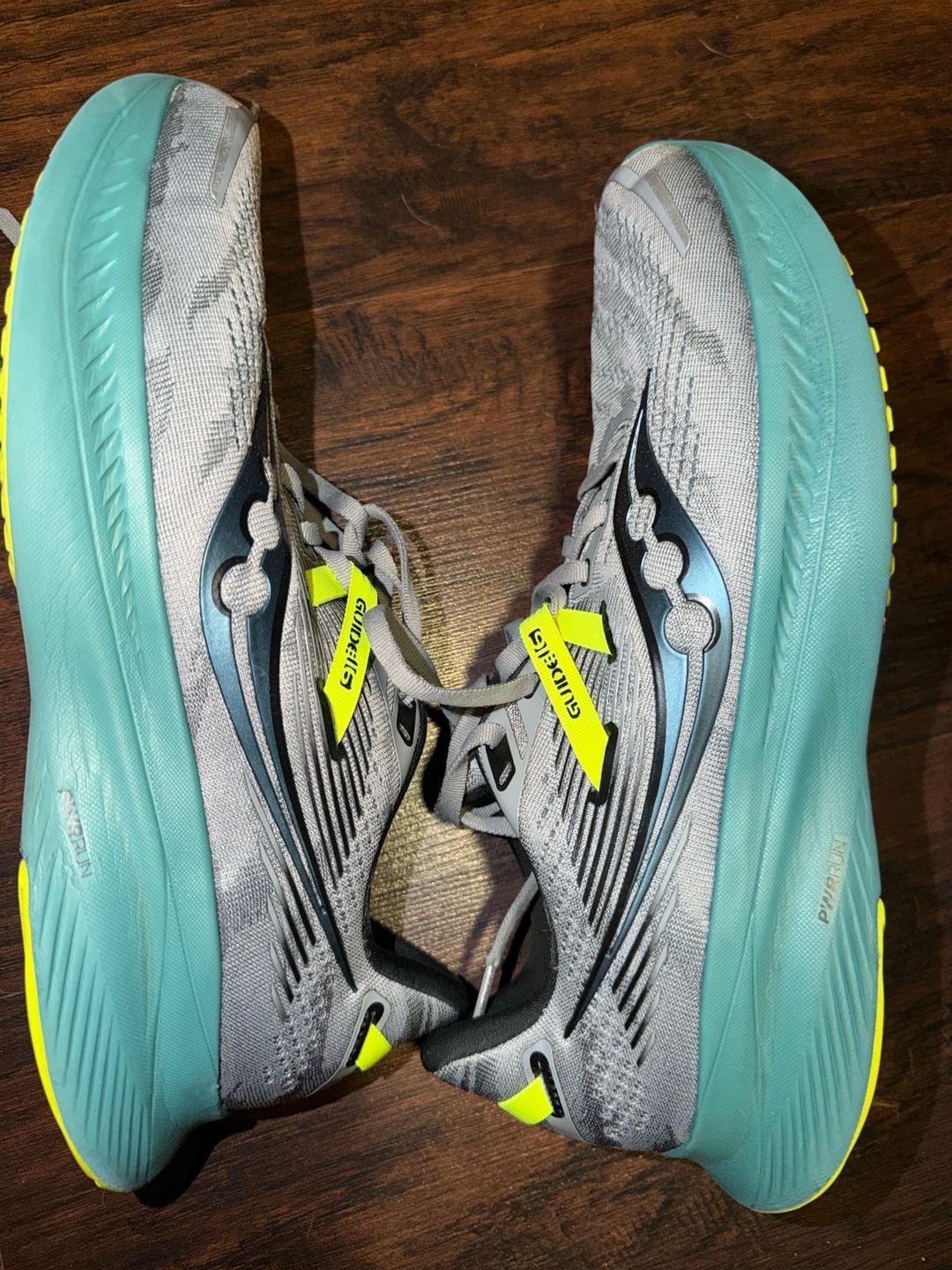 Saucony Guide 16 Men's Running Shoes Fossil Moss 8