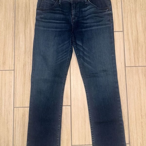 Hudson bailee mid rise crop baby foot jeans Size 29