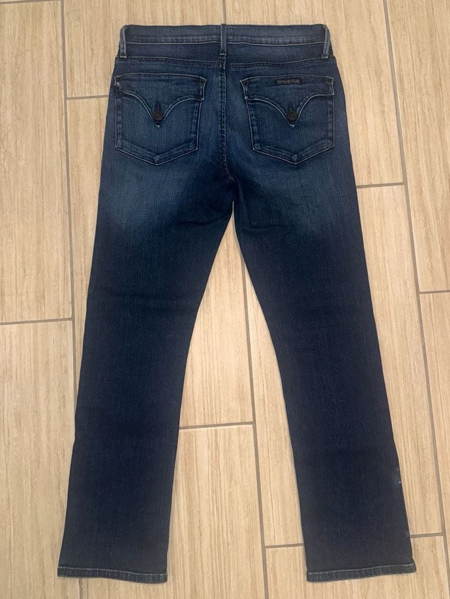 Hudson bailee mid rise crop baby foot jeans Size 29 3