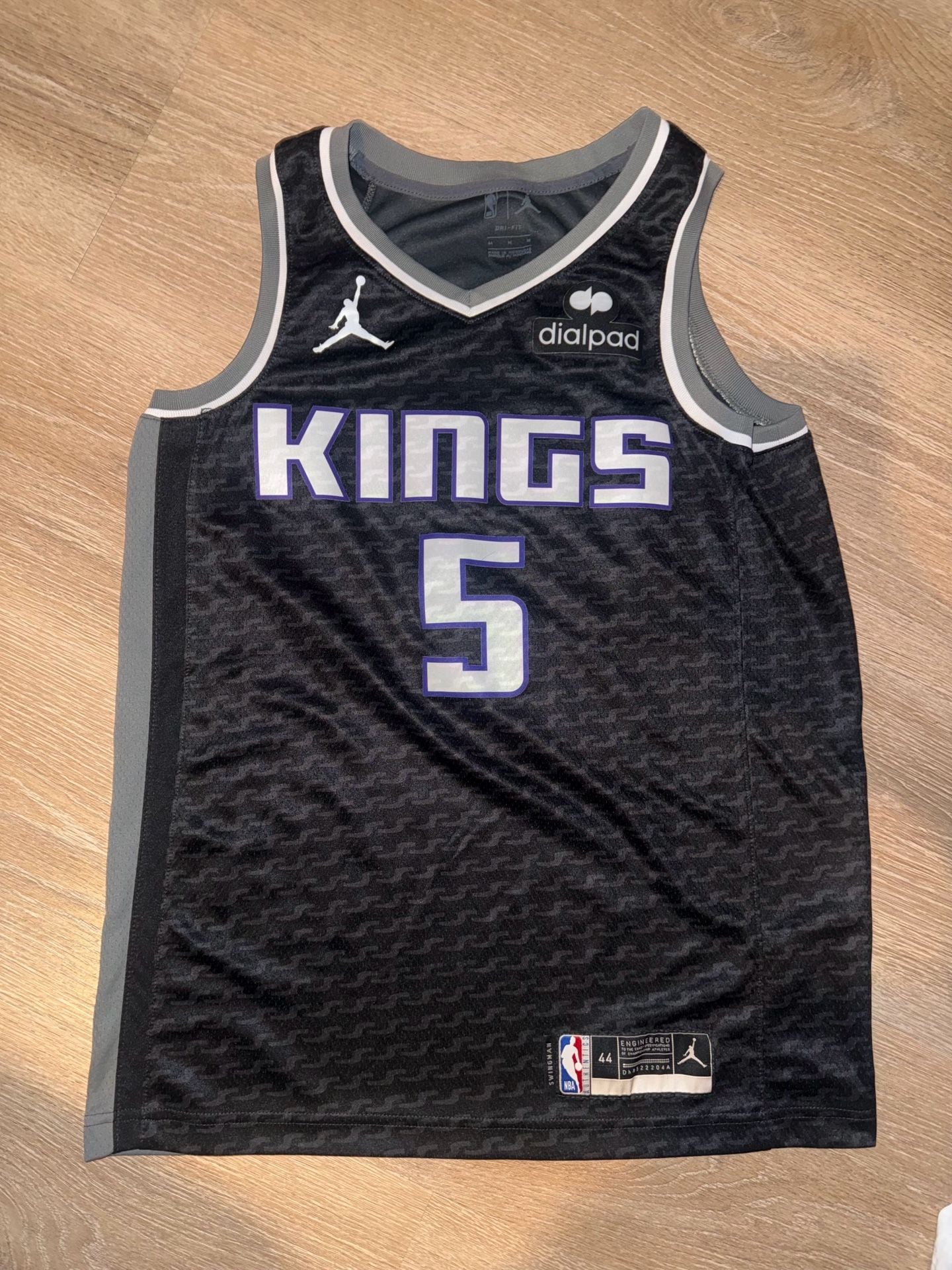 Sacramento Kings De'Aaron Fox #5 Jordan Brand Statement Edition Swingman Jersey 2