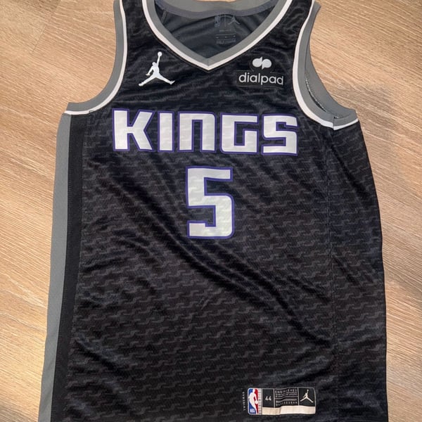 Sacramento Kings De'Aaron Fox #5 Jordan Brand Statement Edition Swingman Jersey