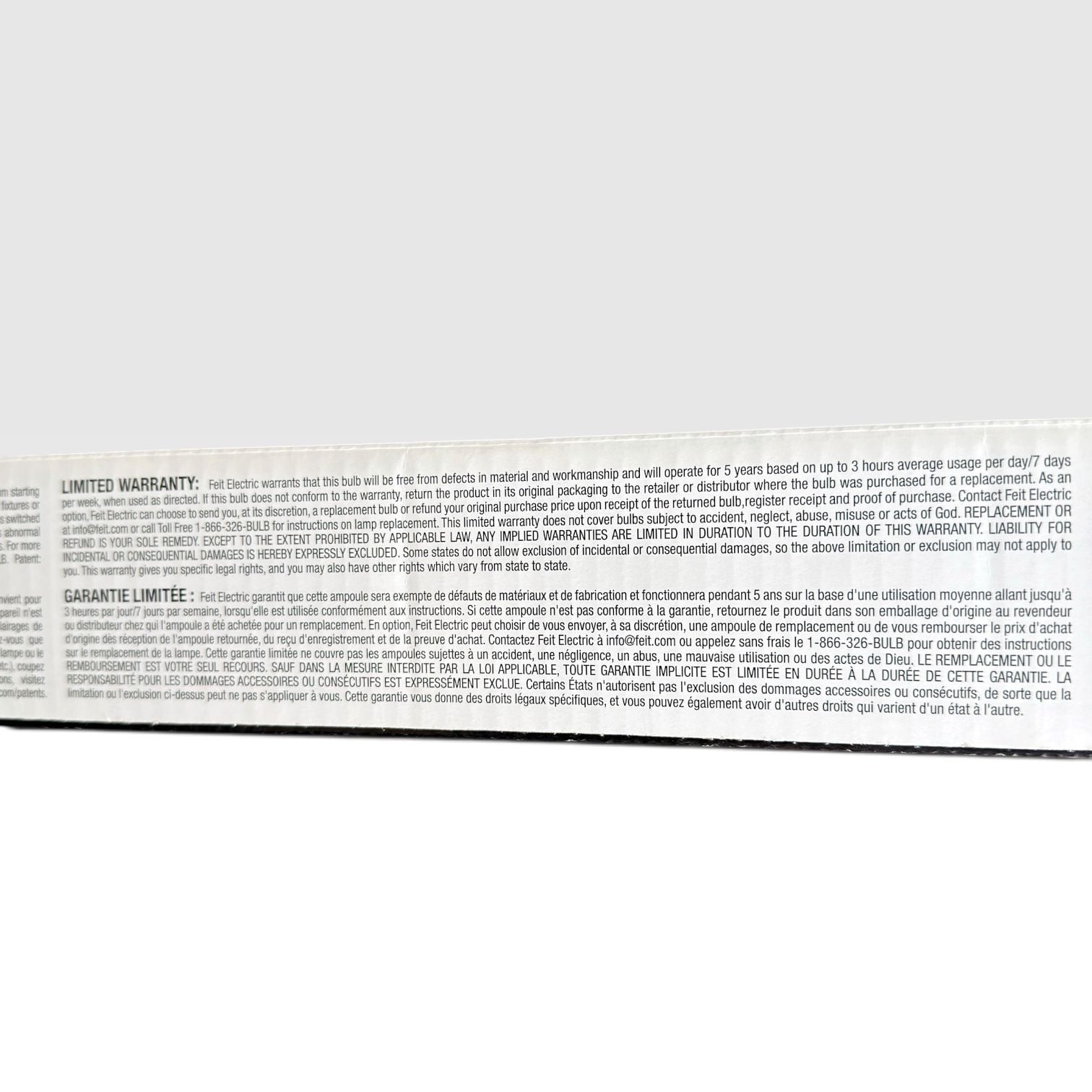 Feit Electric 10-Pack 4ft T8/T12 LED Ballast Bypass Tubes NIB 6