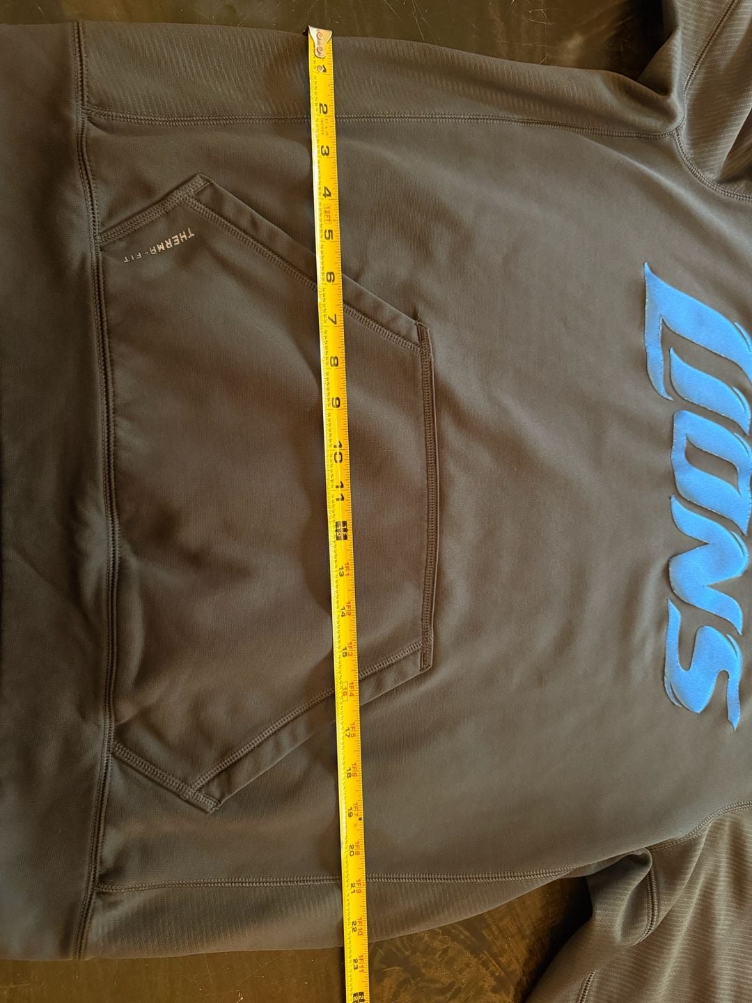 Nike Detroit Lions Therma-Fit NFL Pullover Hoodie Size L 12