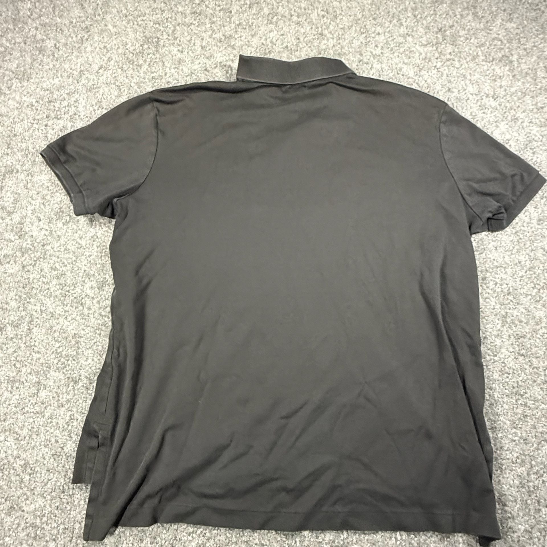 Polo Ralph Lauren Men's XL Black Pima Soft Touch Short Sleeve Polo Shirt 9