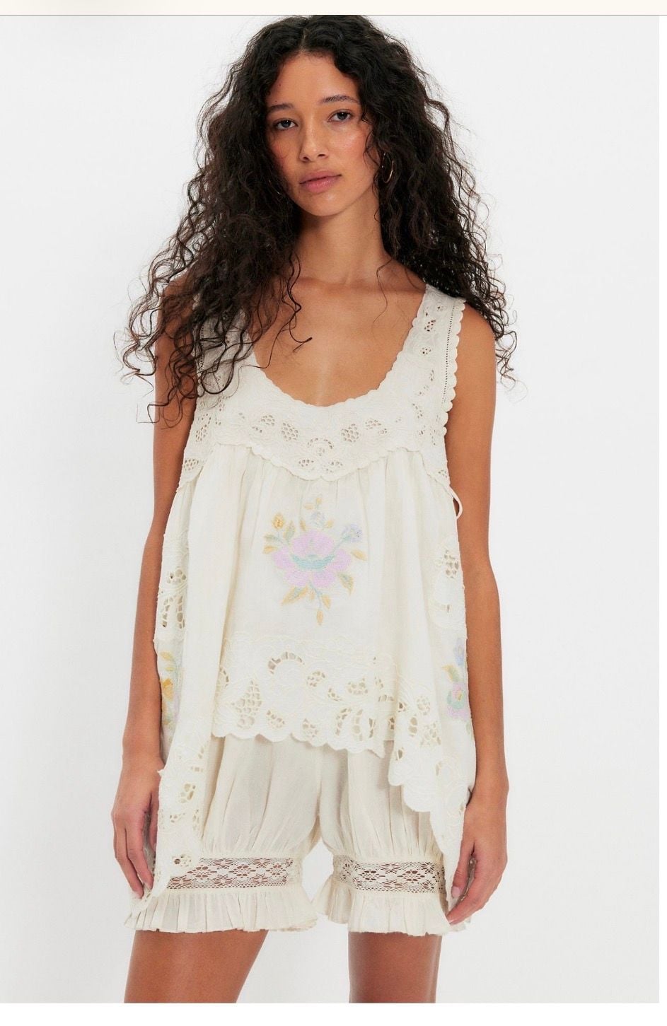 Current $128! Free People Eye Catcher Bloomsie Romper 2