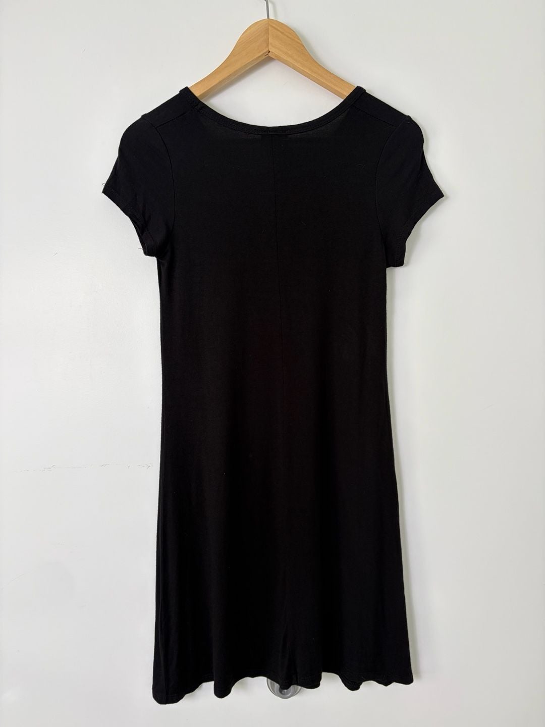 Olivia Rae New York Black Short Sleeve Jersey T-Shirt Dress Size Small 4