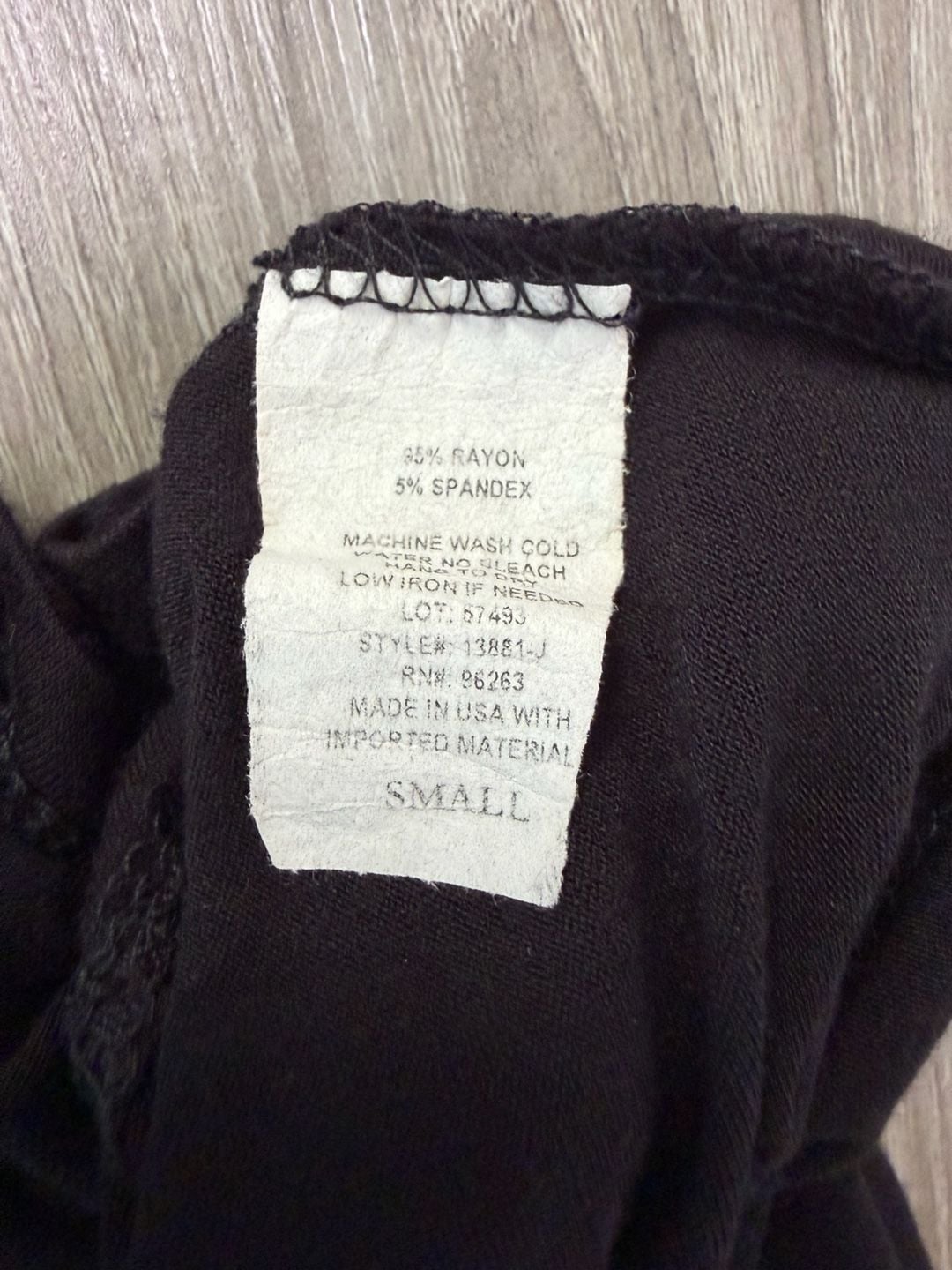 Olivia Rae New York Black Short Sleeve Jersey T-Shirt Dress Size Small 5