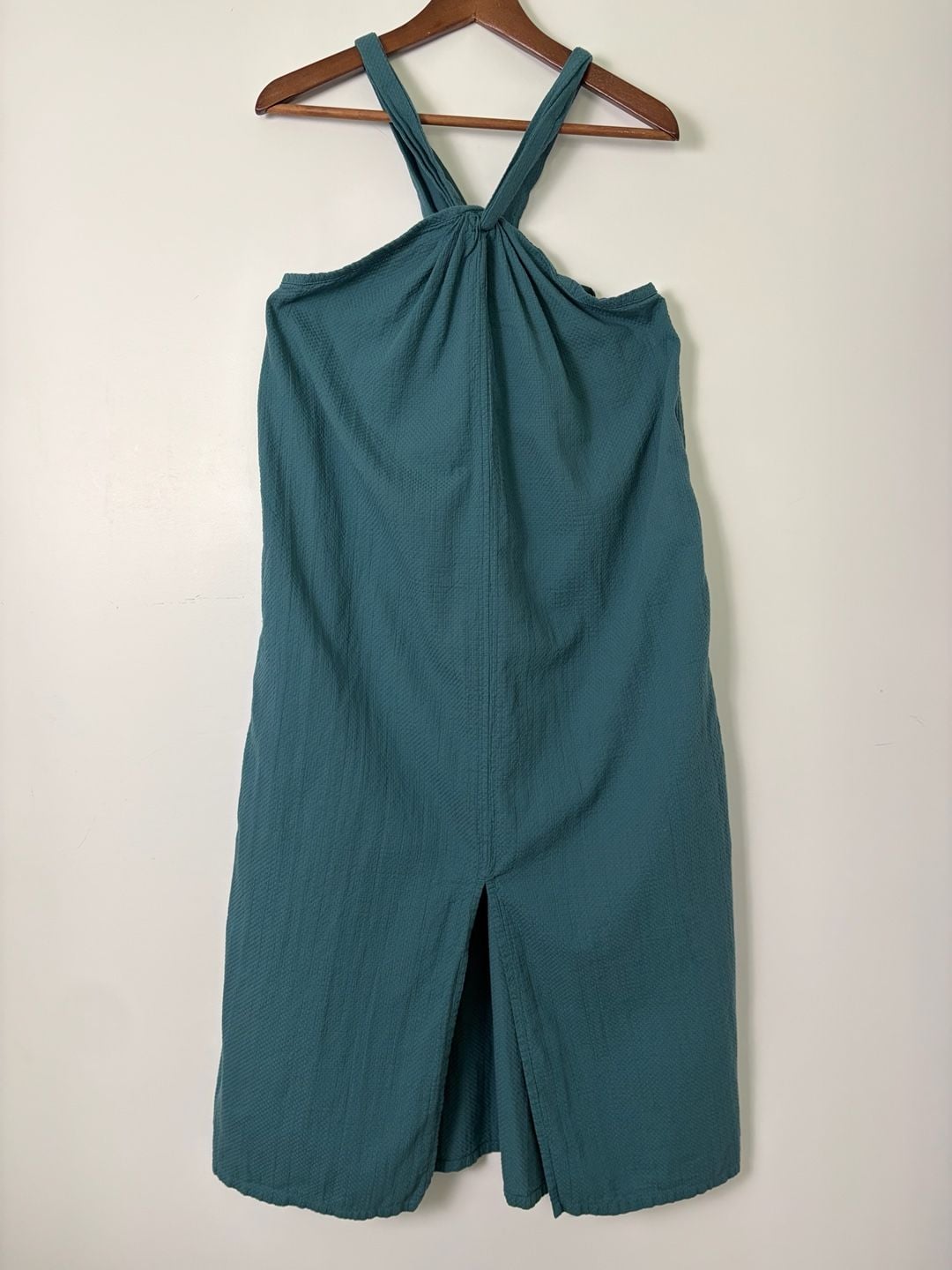 Faherty Colonial Blue Bay twist midi dress Size M 4