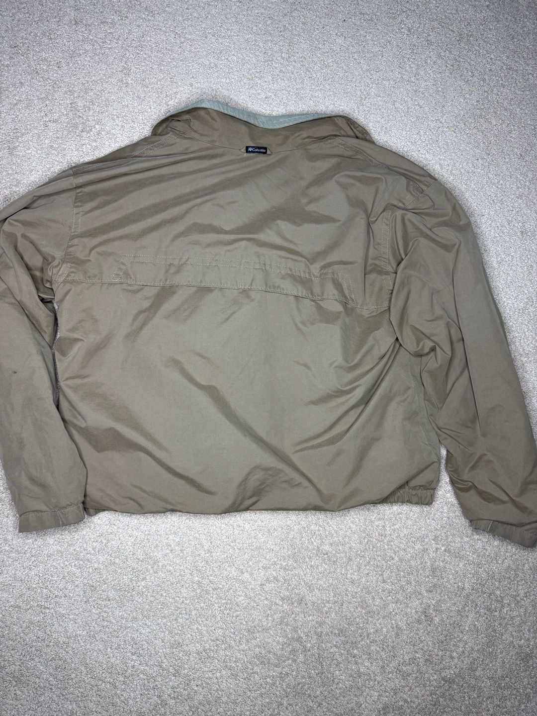 Columbia Sportswear Company Men's Tan Full Zip Outdoor Jacket XL 4