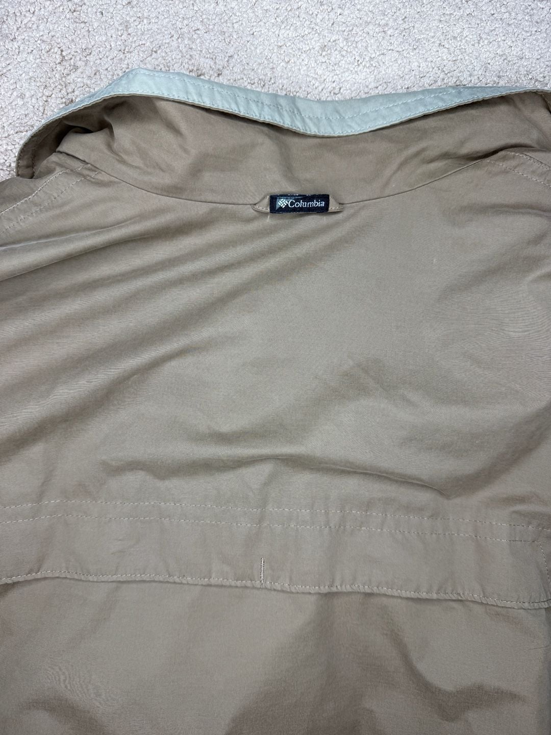 Columbia Sportswear Company Men's Tan Full Zip Outdoor Jacket XL 5