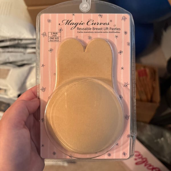 Magic Curves Reusable Breast Lift Pasties Bunny Ear Style One Size