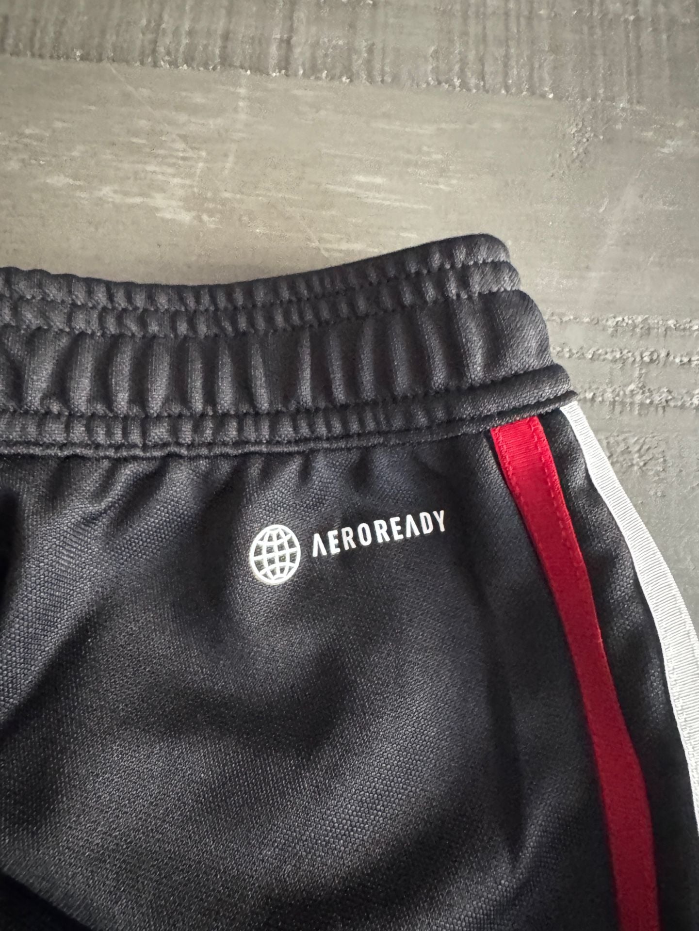 Adidas Aeroready Tiro Track Pants Black with Green White and Red Stripes 6